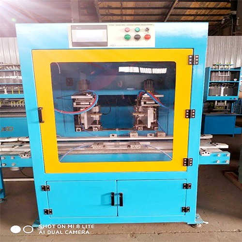 Máquina automática de pós-gravação para bateria
