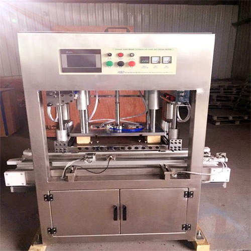 Máquina automática de selagem térmica de tampa pequena para bateria
