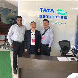 Nosso diretor Sr. Chen Hong e GM Sr. Jackson visitam clientes famosos na Índia